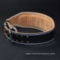 Custom protective Adjustable Leather Weight Lifting Belt